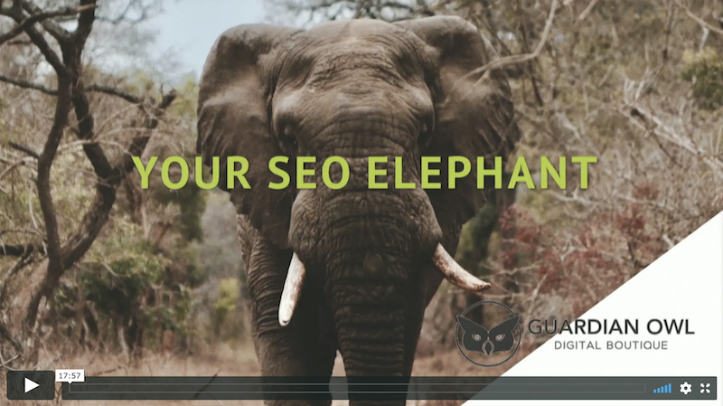 Your Company's SEO Elephant