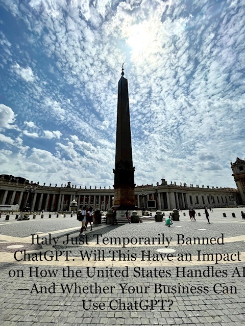 Italy banned ChatGPT