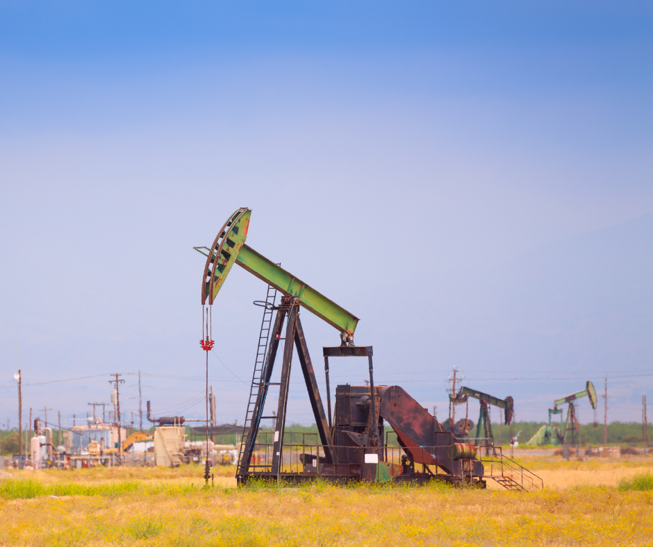 finding oil resources in field